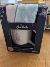 Cinderella Glass Slipper Socks And Ceramic Mug Socks Size 3-7 Disney Brand New