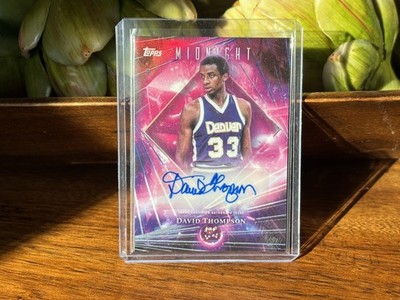 2025-26 Topps Midnight David Thompson Dark Matter Autograph SP DMA-DT