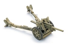 HO Minitank Artitec 15th Panzer Army 10.5cm Howitzer A2790.6870746 Hand Painted
