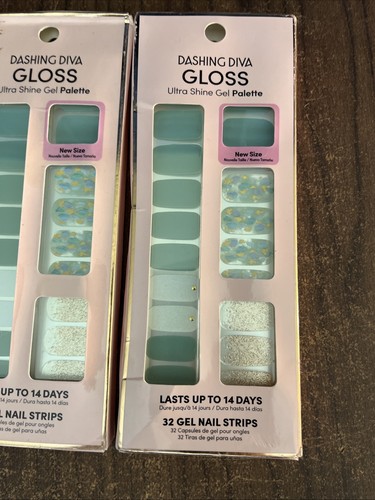 Lote de 3 tiras de uñas de gel Dashing Diva Gloss Ultra Shine algunas Dmg caja nuevas - Imagen 4 de 7