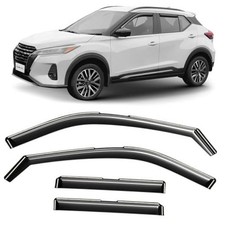 in-Channel Incredibly Durable Rain Guards for Nissan Kicks For Kicks 18-24