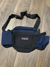 Vintage jansport fanny pack blue made in usa
