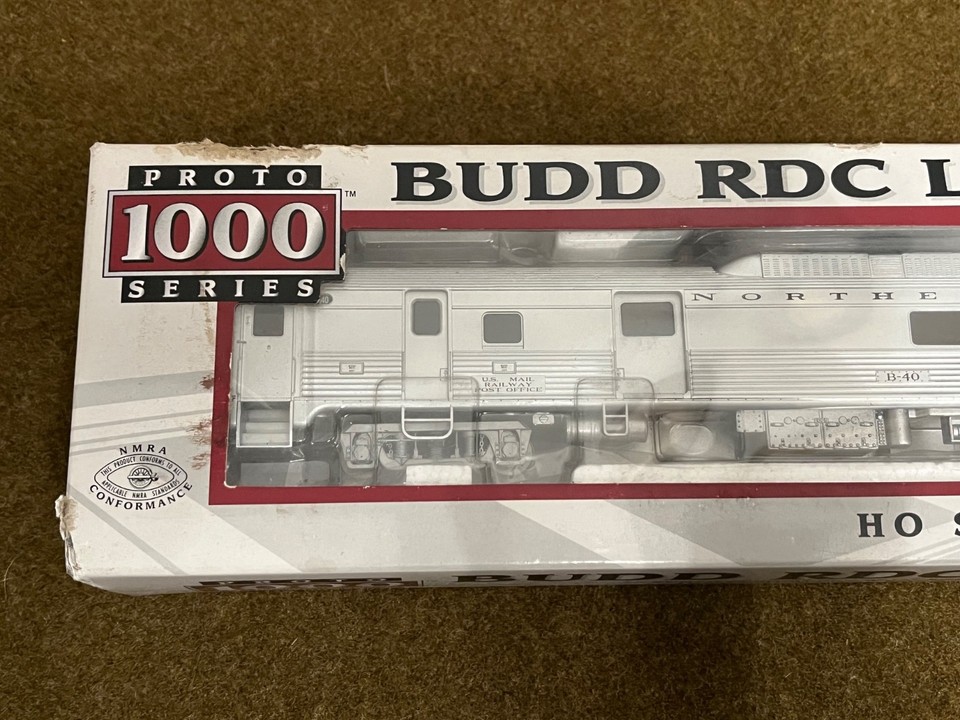 HO SCALE PROTO 1000 BUDD RDC NORTHERN PACIFIC B-40 DIESEL LOCOMOTIVE | eBay