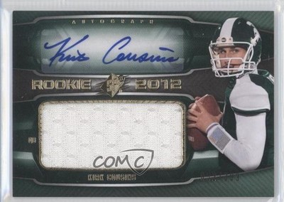2012 SPx Rookie Auto Jersey 52/399 Kirk Cousins #59 Rookie Auto RC 3c4