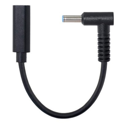 USB Type C Female Input to DC 4.5mm x 3.0mm Power PD Charger Cable for HP Laptop