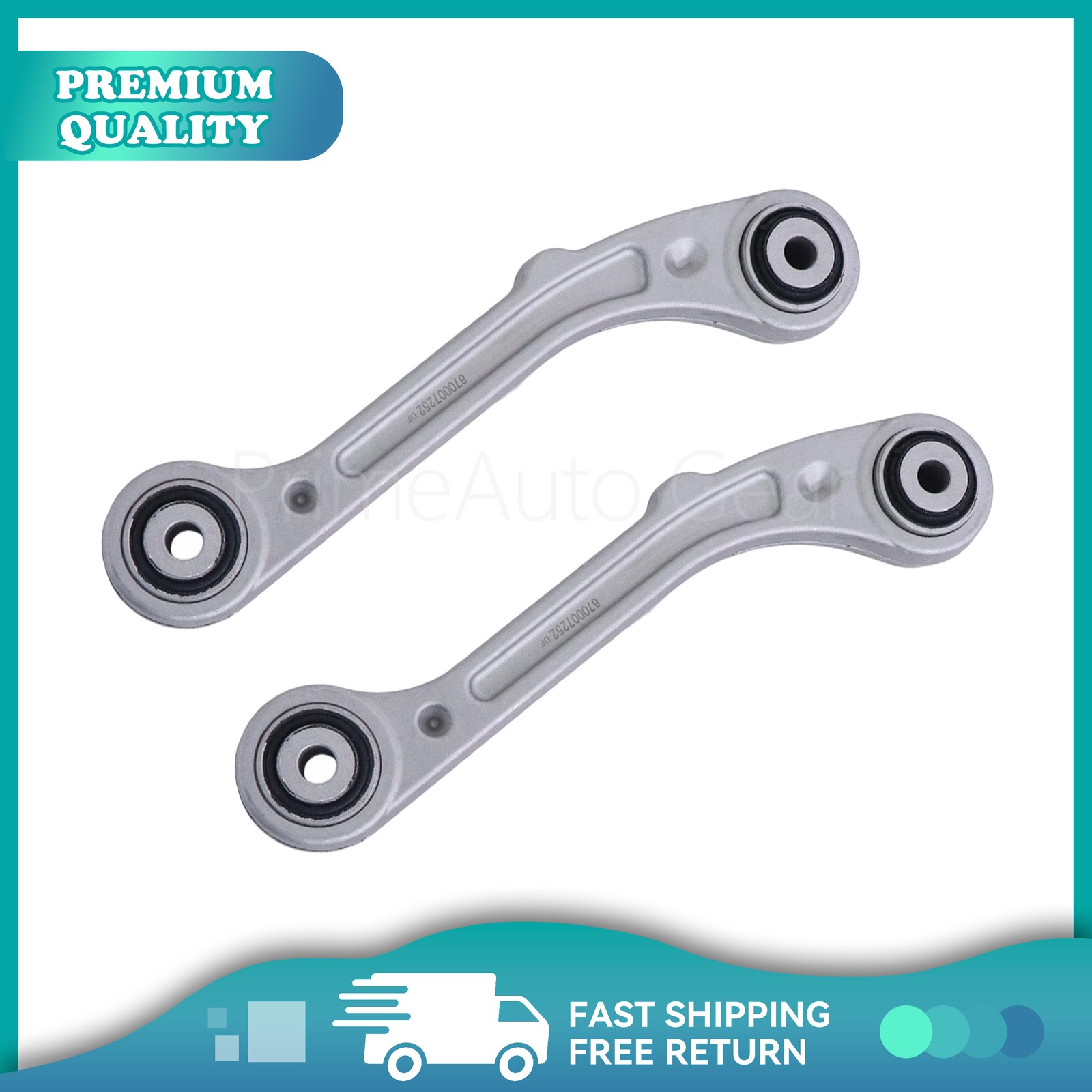 2PCS Fits Maserati Ghibli Quattroporte Rear Suspension Control Arm Kit 670007252