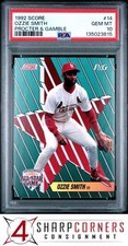 1992 SCORE PROCTER & GAMBLE #14 OZZIE SMITH HOF PSA 10