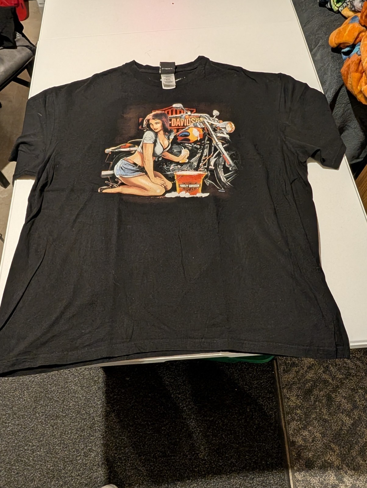 Harley Davidson Size 2XL Chesters Harley Reno Nevada T-shirt Black
