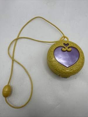 Mattel Polly Pocket Tiny Power Locket Light Up Pendant Necklace Works