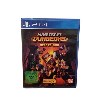 Minecraft Dungeons Hero Edition PS4 Spiel Gaming Klassiker Playstation Sammler