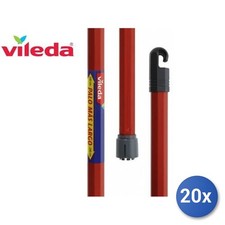 20x Bundle Vileda Moppgriff schwarz, rot