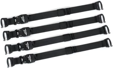 Adjustable MOLLE Tactical Straps for Tripods, Gear & Backpacks (7.5-22")