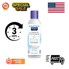 Monistat Boric Acid Feminine Wash, Fragrance-Free Intimate Wash  for Women 10 Fl