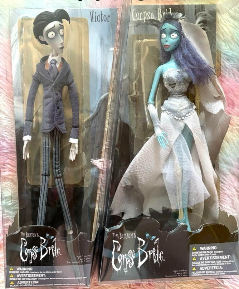 Corpse Bride Victor Emily Doll Figure Collection Set Tim Burton