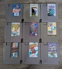 Lot Of 9 Nintendo NES Vintage Cartridge Video Games - Not Working/For Parts