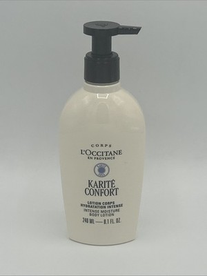 L'OCCITANE Karite Confort Body Lotion Intense Moisture 240 ml 8.1 oz New