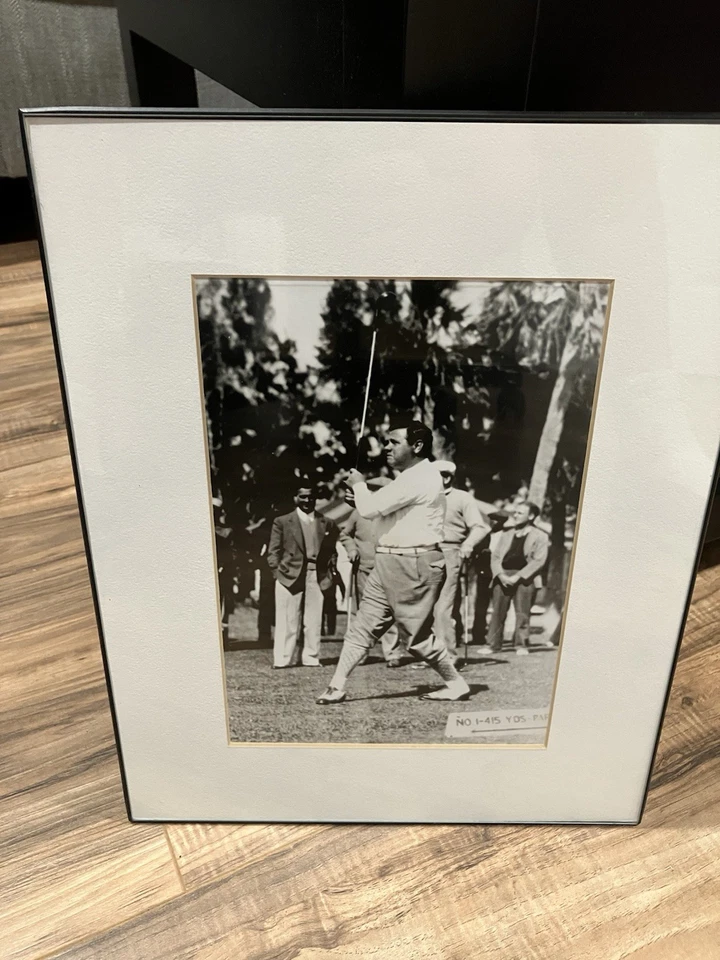Vintage Babe Ruth Photo: Babe Ruth Playing Golf - Image 3 of 4