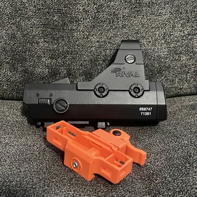 Nerf Rival Red Dot Laser Sight Accessory Rail Attachment Tested