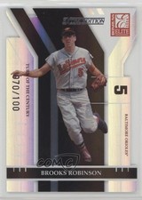 2004 Donruss Elite Extra Edition Turn of the Century Brooks Robinson HOF 05qn