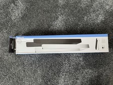 Smedbo Outline Double Towel Rail Black (Height: 25mm Length: 380mm Depth: 62mm)