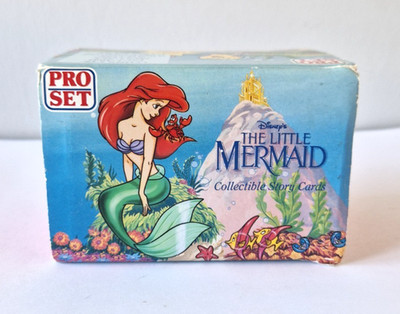 1991 Pro Set Disneys Die kleine Meerjungfrau komplett 127 Karten Geschenkset Sammler
