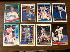 Russ Swan 8 card lot 1991 92 93 Donruss Topps Fleer Upper Deck Seattle Mariners
