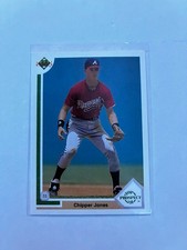 1991 Upper Deck - Top Prospect Chipper Jones #55 (RC)