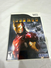 SEGA Iron Man Nintendo Wii Manual Included 2008