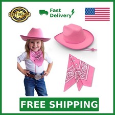 SeptCity Toddler Cowboy Hat and Blue Bandana for Age 2-5  Baby Infant Gift f...