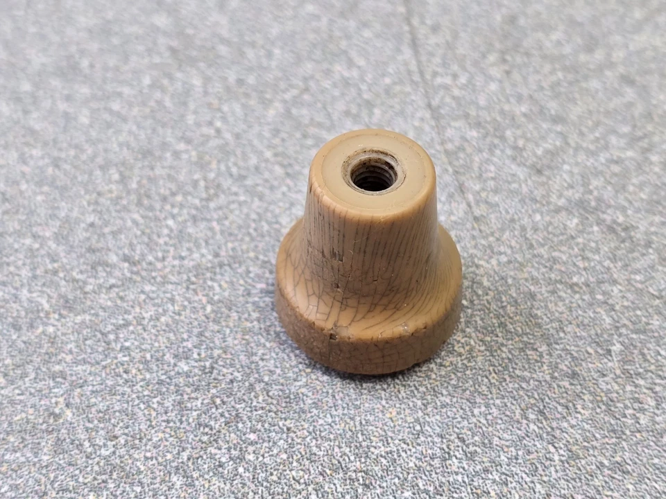 USADO ORIGINAL GENUINO PORSCHE 356 356A MARFIL INTERRUPTOR PERILLA Foto 3 de 4