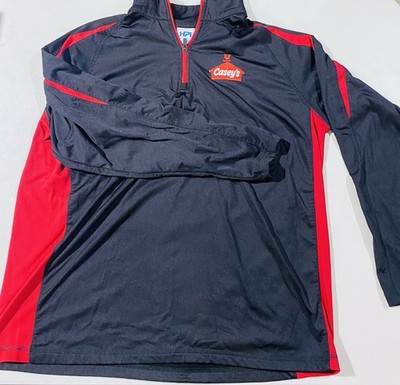 Casey s General Store HPI Red/black Quarter Zip Long Sleeve