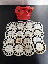 Vintage View Master Viewer With 16 Reels Tested