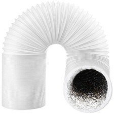 Air Conditioning Duct Hose 6" PVC Foil Flexible AC Vent Pipe 152mm 3m UNIVERSAL