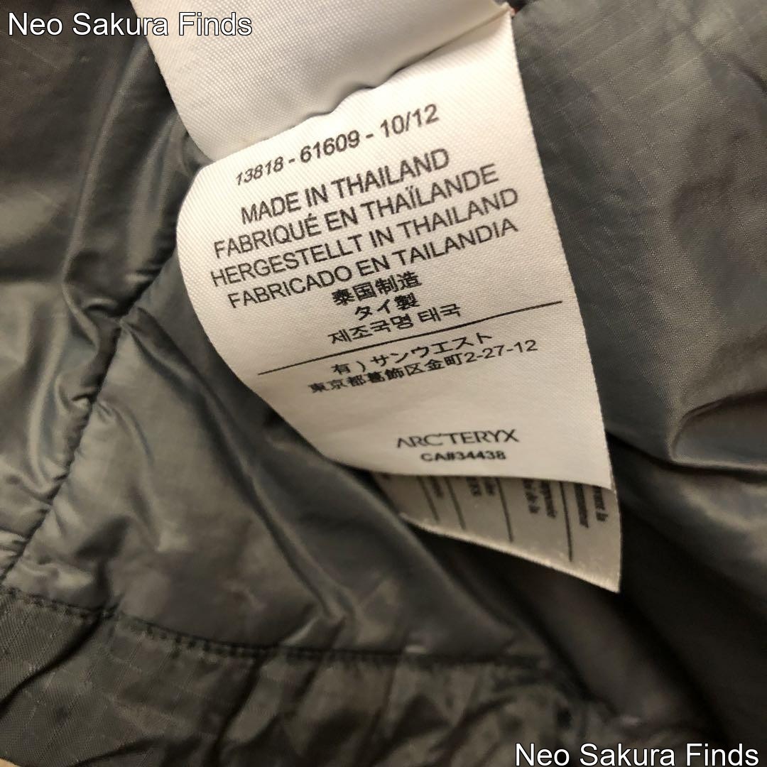 ARC'TERYX ARC’TERYX Leaf Atom SV Hoody Taglia M Mimetico Militare USATOa Giaccato C