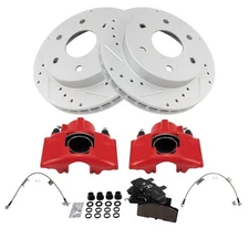 TRQ BKA33644 Brake Kit For Cadillac Escalade 2000 Front 12321448