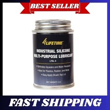 4oz Silicone Grease Brush Top Can for O-Rings Seals Gaskets, For Automotive Use,