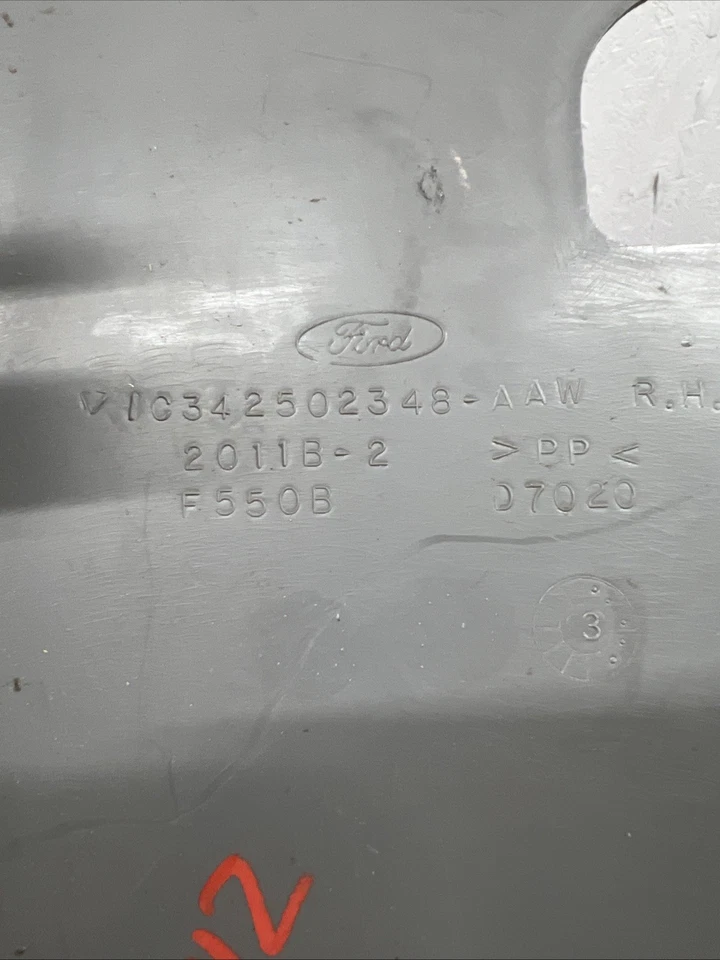 Ford F250 Excursion 2000 2001 2002 2003 2004 2005 placa de patada ic342502348aaw Foto 4 de 4