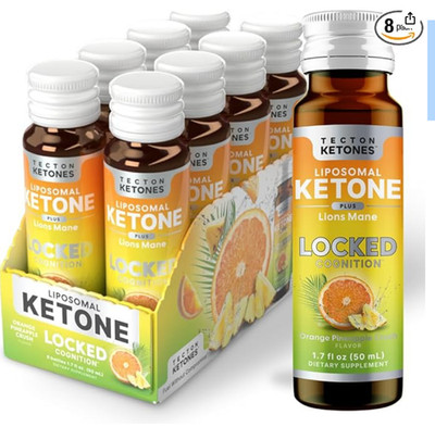 Locked Cognition | Bioidentical D-BHB Ketone Supplement for Focus & Clarity 