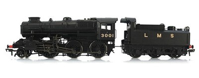 Bachmann Branchline 32-575 Ivatt Class 4MT 2-6-0 3001 in LMS black. OO Gauge