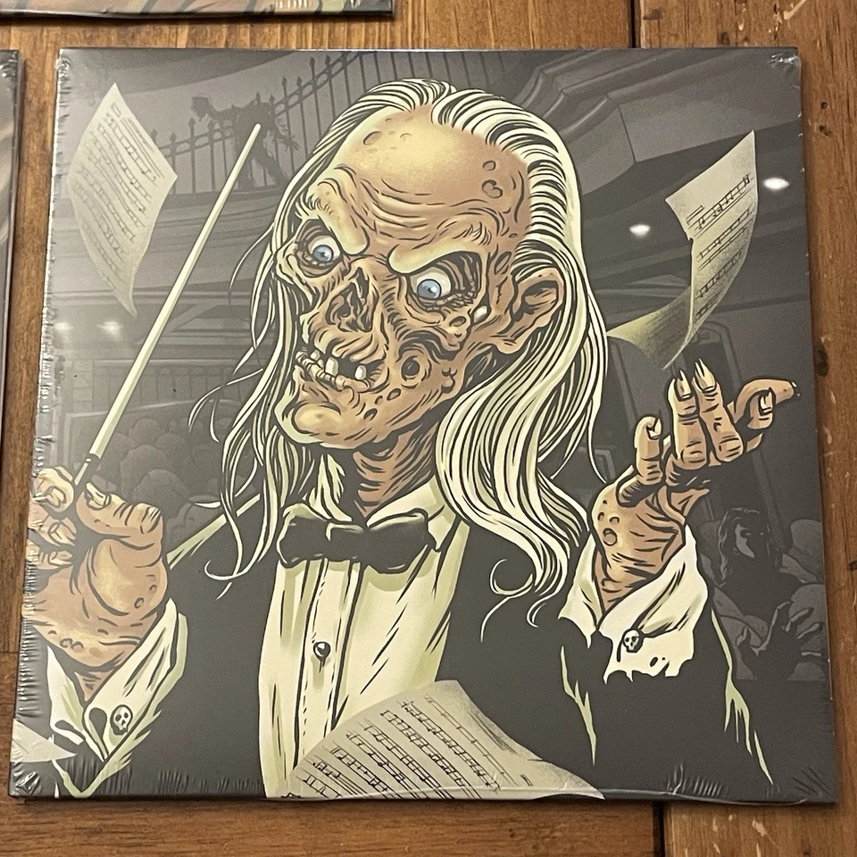 Tales From The Crypt- set of 3 MONDO 7" records w/ original artwork NEW SEALED! - Image 3 of 4