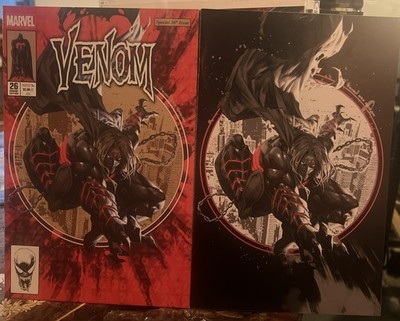 Venom #26 - Kael Ngu ASM 300 Homage Set - Trade & Black Virgin - Marvel - 2020