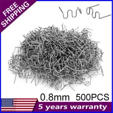 500PCS Hot Stapler Staples Repair Tools Kit For Plastic Welder Gun Car Bumper
