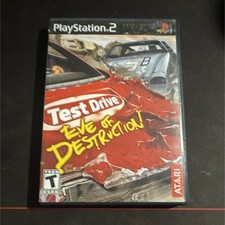 Atari Test Drive: Eve of Destruction Sony PlayStation 2 Game T Teen