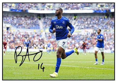 11460. Beto Signed Pictures A4 Prints Everton Udinese Portimonense