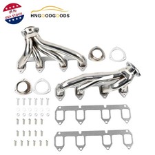 Stainless Shorty Hugger Exhaust Headers For Ford Big Block Fe 330360390428