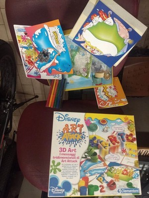 art attack 3d art clementoni disney