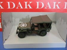 Die cast 1/43 Modellino Auto Jeep Willys 4x4 with Soft Top by Cararama
