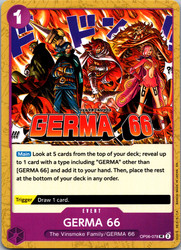 Germa 66 - OP06-078 - Premium Booster The Best Vol. 2 - Uncommon Reprint