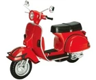 NEWRAY,VESPA 50 Special 1978 red, 1/6, NEW49533