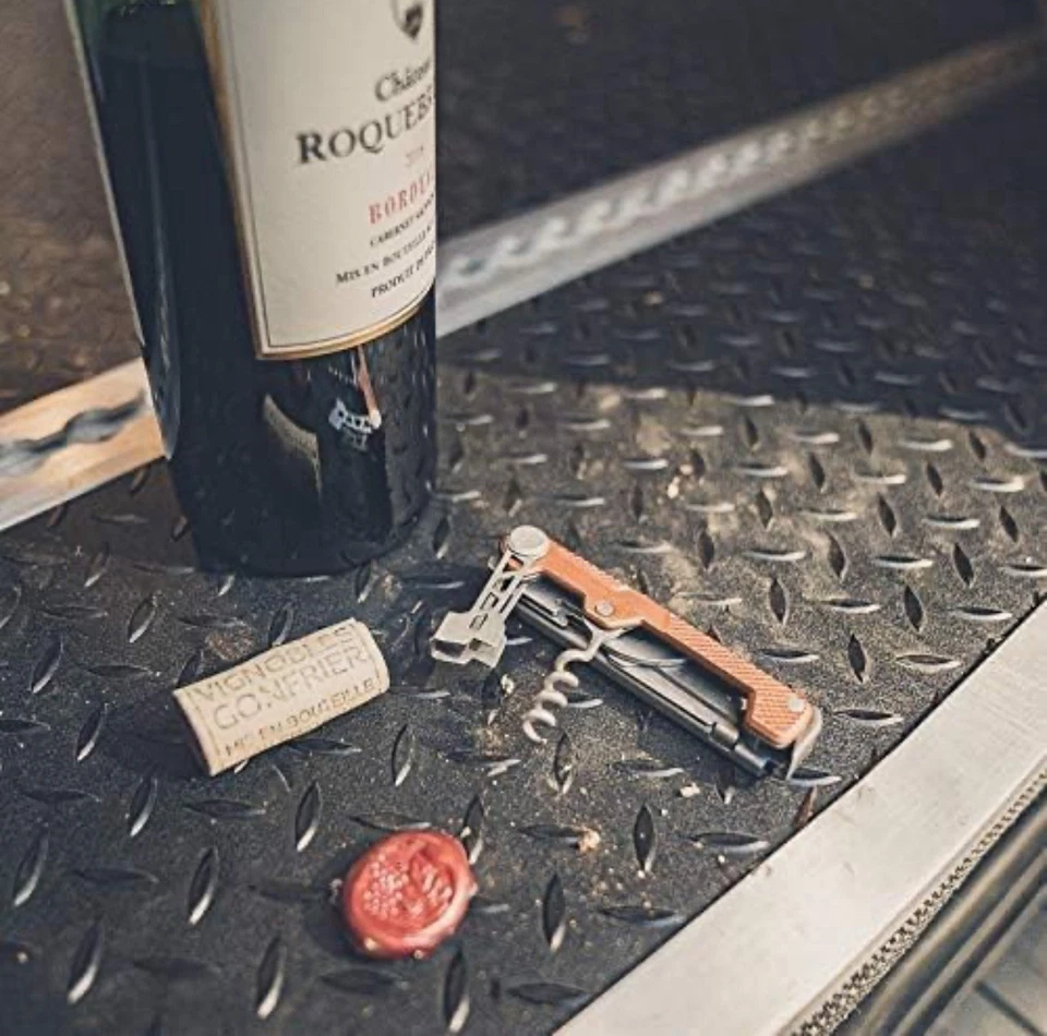 Cuchillo multiherramienta plegable Gerber Armbar Sacacorchos Abridor de botellas Barra de palanca Sciccors Foto 4 de 4